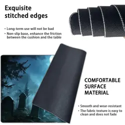 Card Game Playmat for MTG & TCG, 24x14 inch Non-Slip Magic Playmat, Durable R... - Image 4