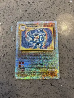 Pokemon Legendary Collection Machamp 15/110 Reverse Holo Rare - Image 1