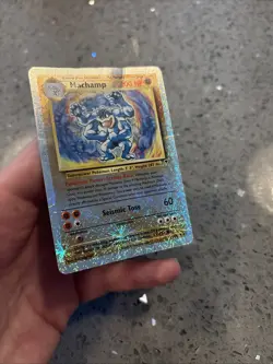 Pokemon Legendary Collection Machamp 15/110 Reverse Holo Rare - Image 12