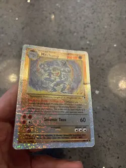 Pokemon Legendary Collection Machamp 15/110 Reverse Holo Rare - Image 3