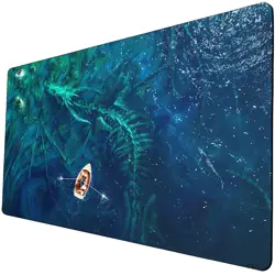 MTG Playmat, Game Play Mat for MTG TCG 24 x 14 inches Trading Card Inked Game... - Image 1