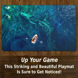 MTG Playmat, Game Play Mat for MTG TCG 24 x 14 inches Trading Card Inked Game... - Image 5