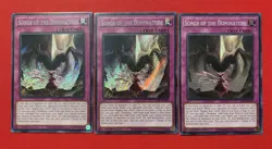 Yugioh! 3x Songs of the Dominators (PLAYSET) 1st Edition ALIN-EN078 NM - Image 1