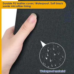 900 Pockets Card Binder, Trading Card Album Display Holder, PU Cover Zip Binder - Image 2