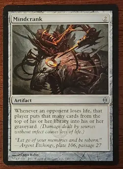 Mindcrank MtG New Phyrexia LP Magic The Gathering  - Image 1