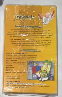Neopets TCG Two Player Starter Set + 8 Card Booster Pack Sealed - Image 2