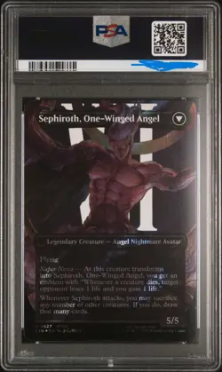 Sephiroth, Fabled Soldier SURGE Foil 0527 MTG Final Fantasy *GEM MINT PSA 10* - Image 2