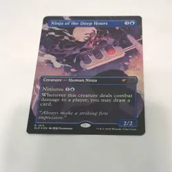 MTG Ninja of the Deep Hours 1912 Rainbow Foil Secret Lair Drop Series SLD NM - Image 1
