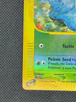 Bulbasaur 94/165 Reverse Holo Expedition Vintage E-Reader Series Pokemon Card MP - Image 5