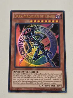 Dark Magician of Chaos YGLD-ENC02 Ultra Rare Yugioh Card 1st Edition Mint - Image 1