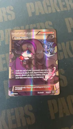 Pokemon TCG Hex Maniac 075a/098 Alternate Art Holo Card Full Art - Image 1