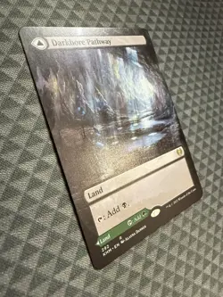 MTG Darkbore Pathway #292 Borderless Rare Kaldheim (KHM)  - Image 2
