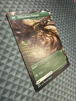 MTG Darkbore Pathway #292 Borderless Rare Kaldheim (KHM)  - Image 4