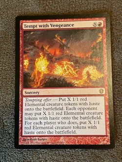 MTG Single NM TEMPT WITH VENGEANCE Commander 2013 - Image 1