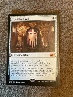 MTG Single NM THE CHAIN VEIL Magic 2015 - Image 1