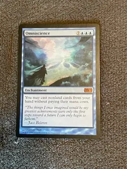 MTG Single NM OMNISCIENCE Magic 2013 - Image 1