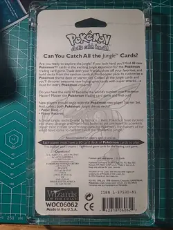 Pokemon Flareon Jungle Booster Blister Pack SEALED 1999 - Image 2