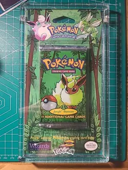 Pokemon Flareon Jungle Booster Blister Pack SEALED 1999 - Image 3