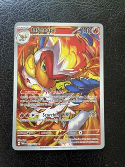 Infernape 173/167 Pokemon SV06: Twilight masquerade illustration rare 2024 NM - Image 1