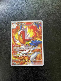 Infernape 173/167 Pokemon SV06: Twilight masquerade illustration rare 2024 NM - Image 3