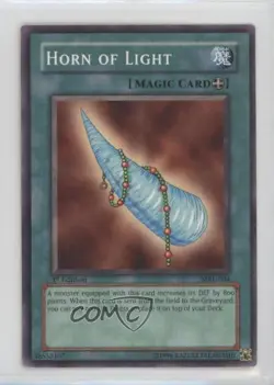 Horn of Light 1st Ed. YuGiOh Magic Ruler Booster #MRL-004 2002 n3t - Image 1