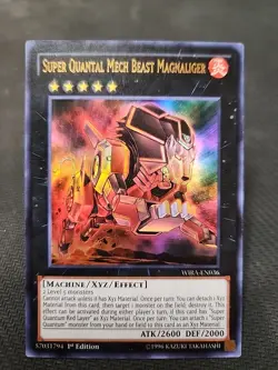 Yugioh Super Quantal Mech Beast Magnaliger WIRA-EN036 1st ULTRA (NM) - Image 1