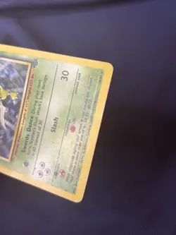 Scyther 26/64 Jungle Set Non-Holo Rare Pokémon Card played - Image 5