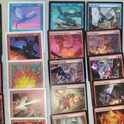 Grixis Shard ***DRAGONS*** themed custom commander deck MTG ALL 100 Cards - Image 11
