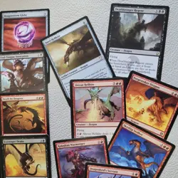Grixis Shard ***DRAGONS*** themed custom commander deck MTG ALL 100 Cards - Image 12