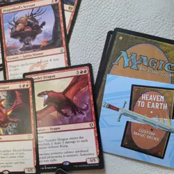 Grixis Shard ***DRAGONS*** themed custom commander deck MTG ALL 100 Cards - Image 16