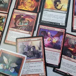 Grixis Shard ***DRAGONS*** themed custom commander deck MTG ALL 100 Cards - Image 5