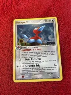 Porygon 2 12/115 Unseen Forces Reverse Holo Pokémon Card Lp - Image 1