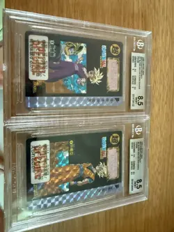 Dragon Ball Carddass Mechanko Project 1993 Goku & Gohan (Bundle 2 Cards) - Image 3