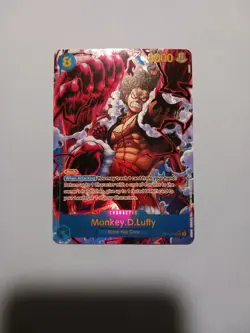 One Piece Card Game TCG Monkey.D.Luffy OP11-118 SEC Alt Art NM/M Condition - Image 3