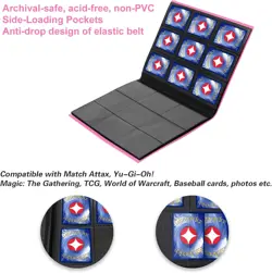 GEAoffice Card Binder 9 Pocket, 360 Pockets Trading Card Album Folder for Standa - Image 5