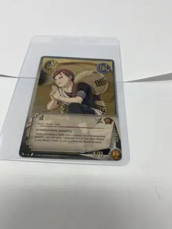 Naruto Collectible Card Game Gaara Of The Desert Gold 112 - Image 5