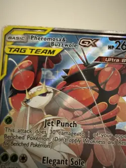 Pheromosa & Buzzwole GX - Unbroken Bonds #192 Alternate Full Art - Pokemon Card - Image 2