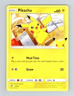 Pokemon Card - Pikachu Mcdonalds 25/25 25th Anniversary Promo 2021 - Image 3