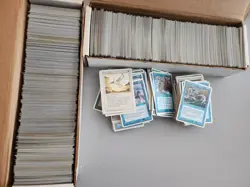 9 lbs White Bordered MTG Magic the Gathering Vintage Cards - Image 2
