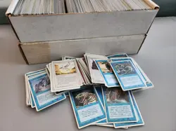 9 lbs White Bordered MTG Magic the Gathering Vintage Cards - Image 3