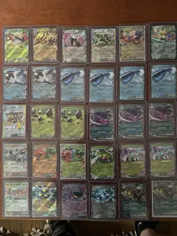 Pokemon TCG Scarlet & Violet Base Mostly Destined Rivals Rare EX Holos- 30 Cards - Image 1