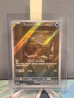 Wimpod 191/182 Illustration Rare Pokemon Card Paradox Rift - Image 3