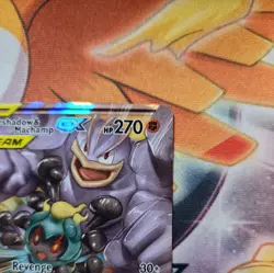 Marshadow & Machamp GX 82/214 Unbroken Bonds NM Ultra Rare Pokemon Card - Image 5