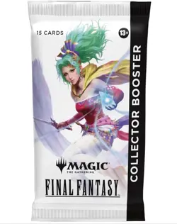 Magic The Gathering Final Fantasy Collector Booster 1 Pack-15 Cards. Single Pack - Image 1