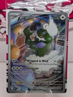 Tornadus White Flare Black Star Promo SVP 210 Sealed Card - Image 2
