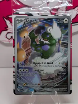 Tornadus White Flare Black Star Promo SVP 210 Sealed Card - Image 4