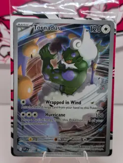 Tornadus White Flare Black Star Promo SVP 210 Sealed Card - Image 5
