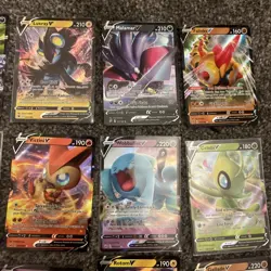 Pokémon TCG - V Card Bundle x20 Inc Sylveon SWSH134 + Promos + Various Sets - Image 4