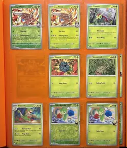 Pokémon Destined Rivals 176 Card Lot Partial Base Set Reverse Holos/Holos - Image 1