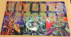 Yugioh Montage Of Wizards Playmat For Card Game CCG TCG Magicians - Image 1